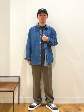 みやさんさん（メンズ・171cm）の秋コーディネート