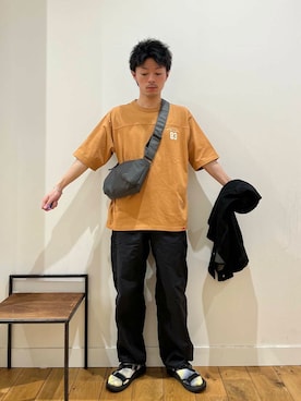 「BURLAP OUTFITTER（バーラップアウトフィッター）のアイテム」を使った、みやさんさん（メンズ・171cm）の春コーディネート