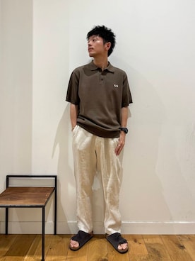 「アーバンリサーチドアーズ」｜みやさんさん（メンズ・171cm）の夏コーディネート