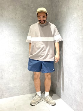 「MoonStar（ムーンスター）のアイテム」を使った、hotokun0111さん（メンズ・173cm）の夏コーディネート