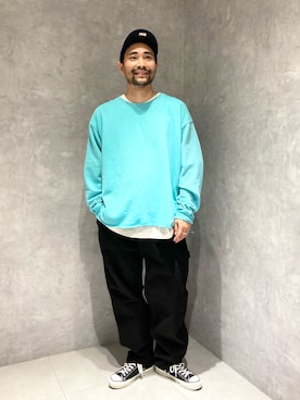 「SMITH'S（スミス）のアイテム（パンツ）」を使った、hotokun0111さん（メンズ・173cm）の秋コーディネート
