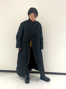 GANNI　ガニー　Recycled Ripstop Quilt Coat GANNI（ガニー）の「【GANNI】Recycled Ripstop Quilt COAT（ダウン