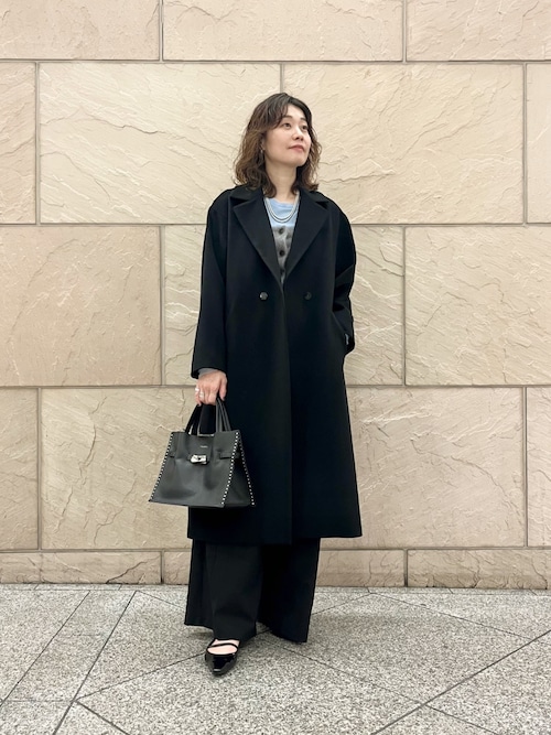 セール】カシミヤビーバーチェスターコート（チェスターコート