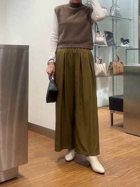 「URBAN RESEARCH ROSSO WOMEN（アーバンリサーチ　ロッソ）のアイテム（ブーツ）」を使った、katayoさん（レディース・166cm）の秋コーディネート