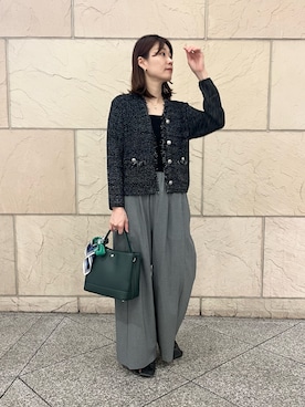 「アイテム（財布/小物）」を使った、katayoさん（レディース・166cm・30代）の秋コーディネート