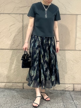 「URBAN RESEARCH ROSSO WOMEN（アーバンリサーチ　ロッソ）のアイテム（サンダル）」を使った、katayoさん（レディース・166cm）の夏コーディネート