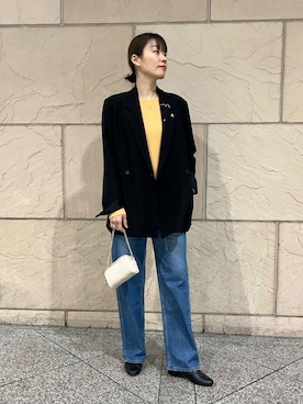 「URBAN RESEARCH ROSSO WOMEN（アーバンリサーチ　ロッソ）のアイテム（ニット/セーター）」を使った、katayoさん（レディース・166cm）の冬コーディネート