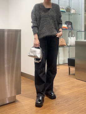 「ALM.（アルム）のアイテム」を使った、katayoさん（レディース・166cm）の秋コーディネート