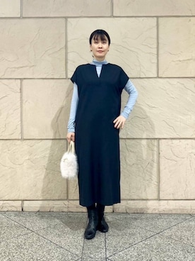 katayoさん（レディース・166cm）の冬コーディネート