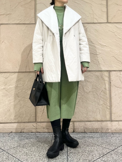 セール】静電防止レイヤードライクニットワンピース（ワンピース