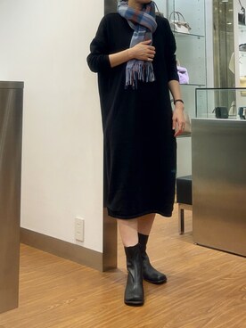 「ALM.（アルム）のアイテム」を使った、katayoさん（レディース・166cm）の秋コーディネート