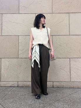 「URBAN RESEARCH ROSSO WOMEN（アーバンリサーチ　ロッソ）のアイテム」を使った、katayoさん（レディース・166cm）の春コーディネート