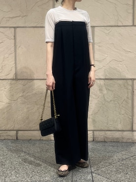 「URBAN RESEARCH ROSSO WOMEN（アーバンリサーチ　ロッソ）のアイテム（オールインワン・サロペット）」を使った、katayoさん（レディース・166cm）の夏コーディネート