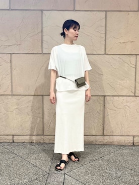 「URBAN RESEARCH ROSSO WOMEN（アーバンリサーチ　ロッソ）のアイテム」を使った、katayoさん（レディース・166cm）の夏コーディネート