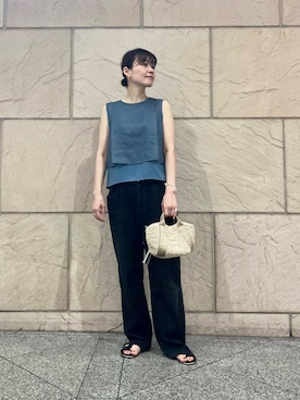 「URBAN RESEARCH ROSSO WOMEN（アーバンリサーチ　ロッソ）のアイテム」を使った、katayoさん（レディース・166cm）の夏コーディネート
