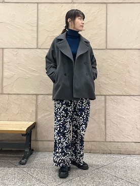 「URBAN RESEARCH ROSSO WOMEN（アーバンリサーチ　ロッソ）のアイテム」を使った、katayoさん（レディース・166cm）の冬コーディネート