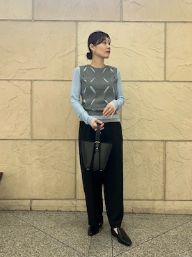 katayoさん（骨格ナチュラル・レディース・166cm）の秋コーディネート