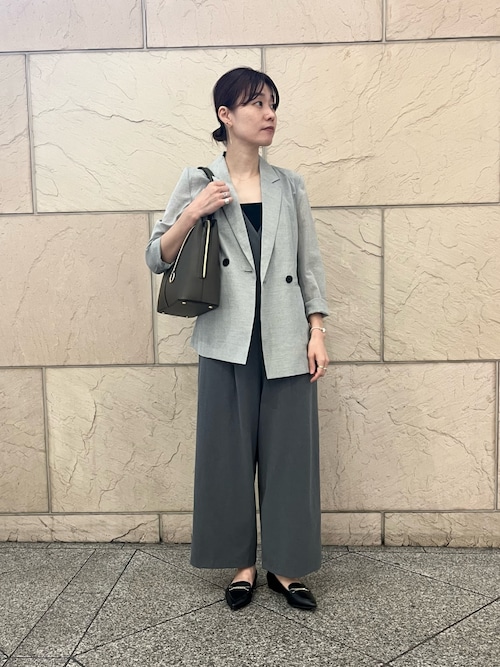 URBAN RESEARCH ROSSO グレー テーラードジャケット URBAN RESEARCH