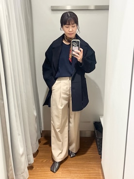 「URBAN RESEARCH ROSSO WOMEN（アーバンリサーチ　ロッソ）のアイテム」を使った、katayoさん（レディース・166cm）の冬コーディネート