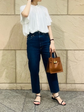 「URBAN RESEARCH ROSSO WOMEN（アーバンリサーチ　ロッソ）のアイテム（サンダル）」を使った、katayoさん（レディース・166cm）の夏コーディネート