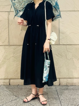 「URBAN RESEARCH ROSSO WOMEN（アーバンリサーチ　ロッソ）のアイテム（サンダル）」を使った、katayoさん（レディース・166cm）の夏コーディネート