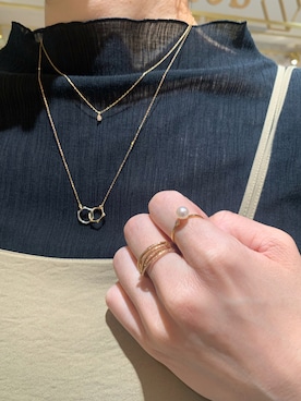 「KAORU（カオル）のアイテム」を使った、katayoさん（レディース・165cm）の秋コーディネート