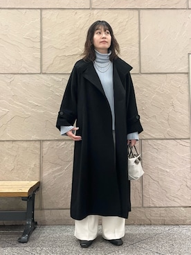 「URBAN RESEARCH ROSSO WOMEN（アーバンリサーチ　ロッソ）のアイテム」を使った、katayoさん（レディース・166cm）の冬コーディネート