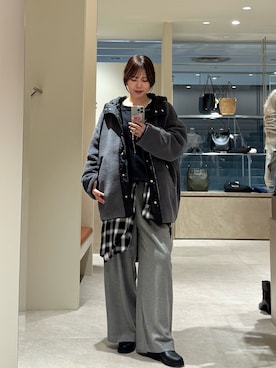 「アイテム（その他アウター）」を使った、YUIさん（レディース・165cm・20代）の秋コーディネート