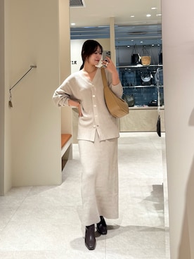 YUIさん（骨格ナチュラル・レディース・165cm）の秋コーディネート