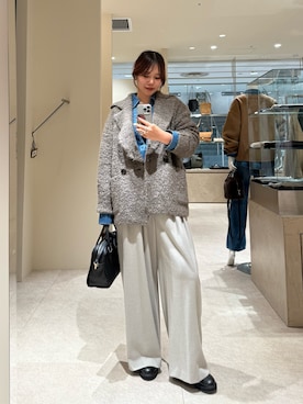 「アイテム（その他アウター）」を使った、YUIさん（レディース・165cm・20代）の秋コーディネート