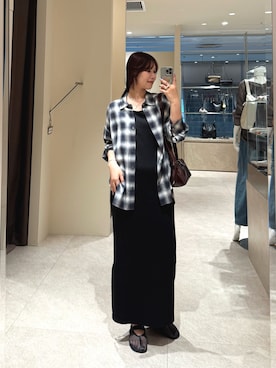 「アイテム（ワンピース/ドレス）」を使った、YUIさん（レディース・165cm・20代）の夏コーディネート
