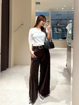 「アイテム（パンプス）」を使った、YUIさん（骨格ナチュラル・レディース・165cm）の夏コーディネート