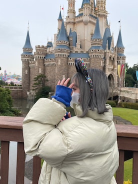 「FEKETE（フェケテ）のアイテム（ジャケット/アウター）」を使った、おかゆﾁｬﾝさん（レディース・155cm）の冬コーディネート