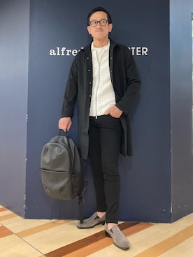 「5351 POUR LES HOMMES（ゴーサンゴーイチプールオム）のアイテム（ブルゾン）」を使った、nobgさん（メンズ・171cm）の春コーディネート