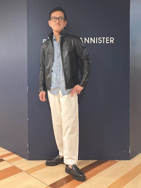 「アーミージャケット」｜nobgさん（メンズ・171cm）の春コーディネート