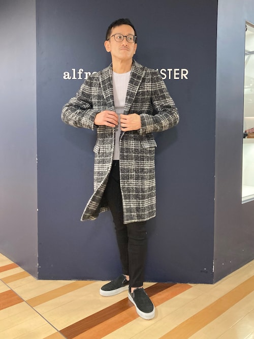 5351 POUR LES HOMMES パンツ 裏起毛 スキニージョグジャージーパンツ