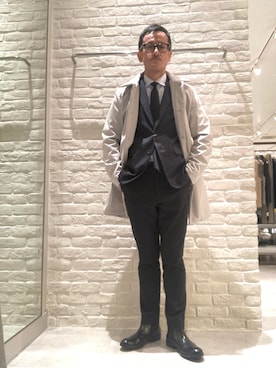 nobgさん（メンズ・171cm）の冬コーディネート