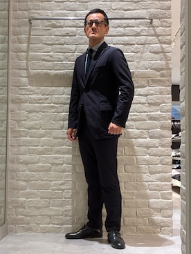 「アイテム（ドレスシューズ）」を使った、nobgさん（メンズ・171cm）の秋コーディネート
