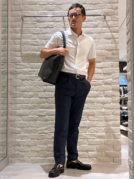 「オフィスコーデ」｜nobgさん（メンズ・171cm）の夏コーディネート