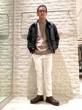 nobgさん（メンズ・171cm）の冬コーディネート