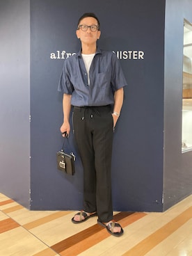 「グラディエーターサンダル」｜nobgさん（メンズ・171cm）の春コーディネート