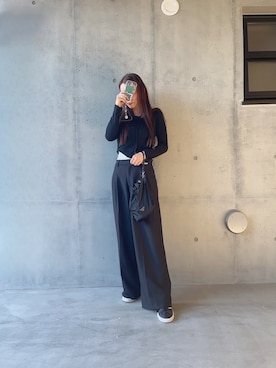「JOSE MOON（ジョゼムーン）のアイテム」を使った、Runaさん（レディース・150cm）の秋コーディネート