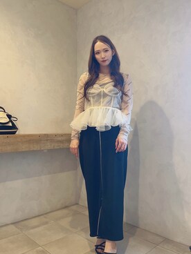 Runa｜la belle Etudeのその他トップスを使ったコーディネート - WEAR