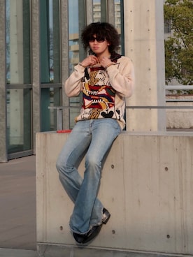 「アイテム（ブーツ）」を使った、しょーたさん（メンズ・180cm）の冬コーディネート