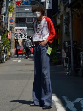 「STUSSY（ステューシー）のアイテム」を使った、しょーたさん（メンズ・180cm）の春コーディネート