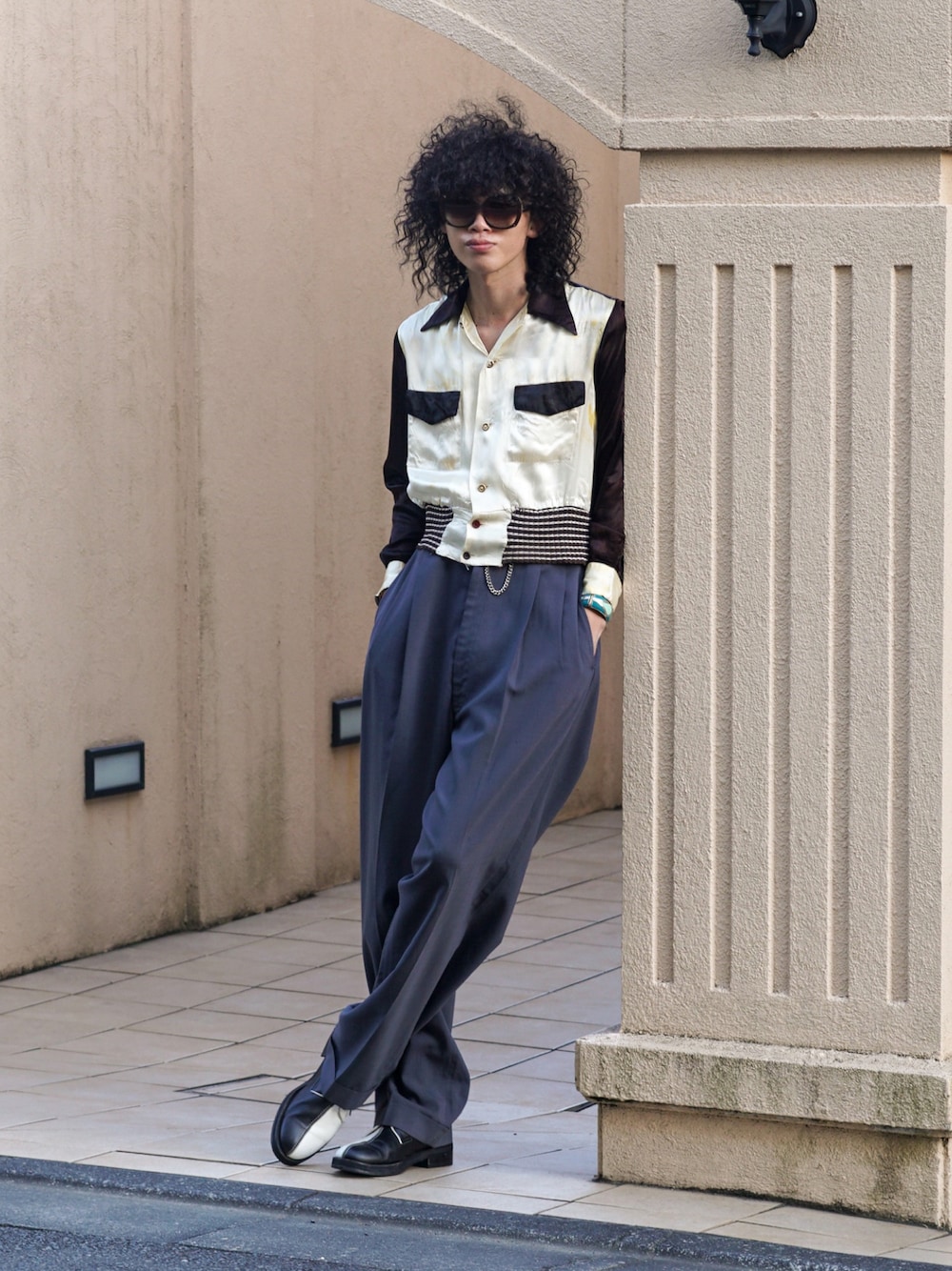 ロカビリー　　スラックス スラックスを使った「ロカビリー」の人気ファッションコーディネート