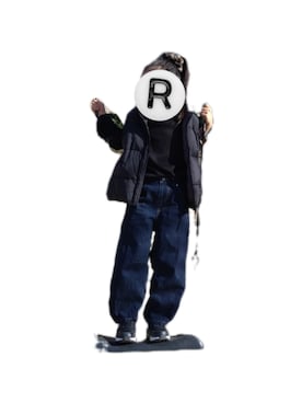 「アイテム（ジャケット/アウター）」を使った、piyomoto12さん（キッズ・110cm）の冬コーディネート