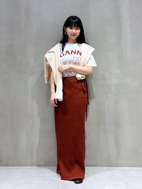 「FEMME」｜「アイテム（その他シューズ）」を使った、Futabaさん（レディース・153cm）の夏コーディネート