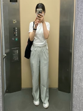 「NERDY（ノルディ）のアイテム」を使った、ryonryon1105さん（レディース・161cm）の夏コーディネート