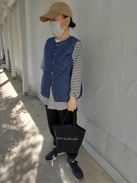 「LOGOS（ロゴス）のアイテム」を使った、20230802kkさん（レディース・152cm）の秋コーディネート